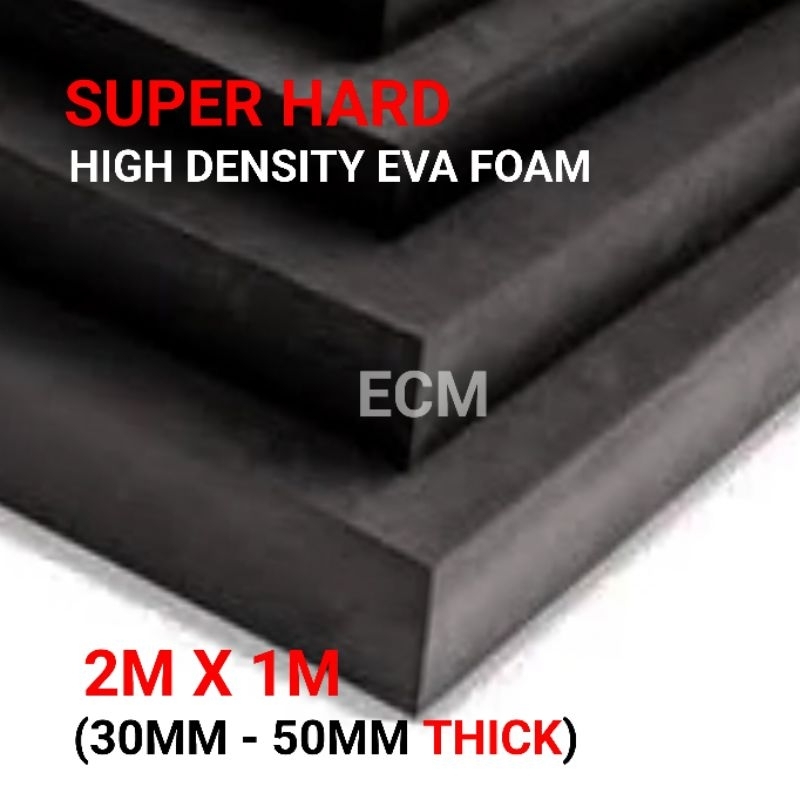 (30MM 50MM THK) 2M X 1M THICK EVA FOAM SHEET LOW & HIGH DENSITY EVA