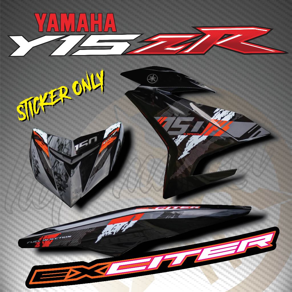 STRIPE MOTOR YAMAHA Y15ZR EXCITER 150 BORN TO RIDE DESIGN VIETNAM ...
