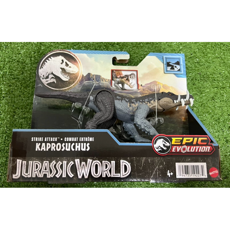 Mattel Jurassic World Epic Evolution Strike Attack Kaprosuchus | Shopee ...