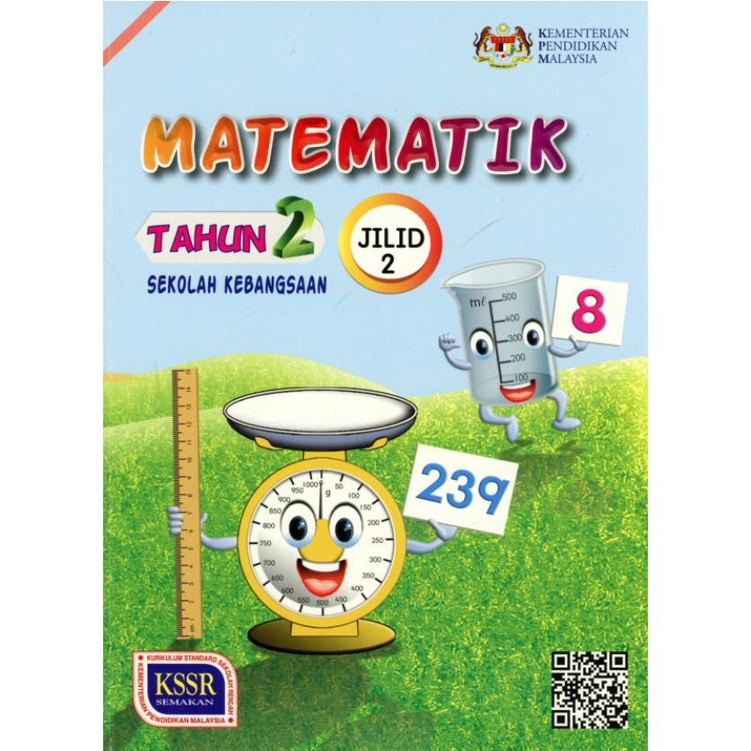 Buku Teks Tahun 2 Matematik Jilid 2 ISBN: 9789834916053 | Shopee Malaysia