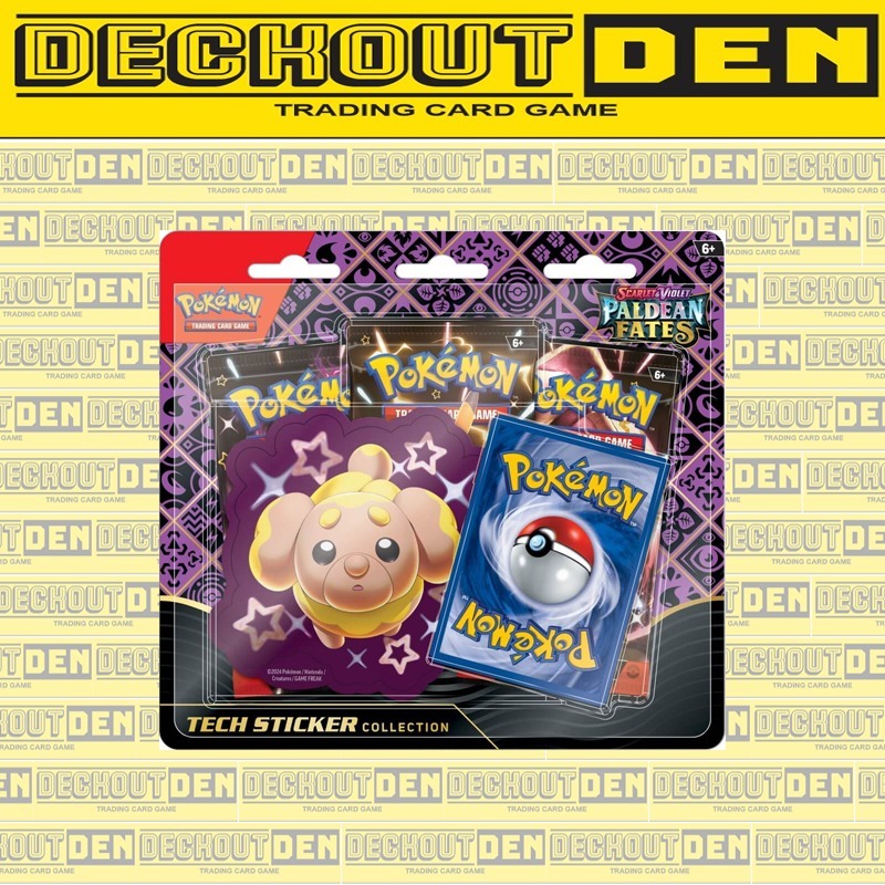 Pokemon TCG SV4.5 Paldean Fates Tech Sticker | Shopee Malaysia