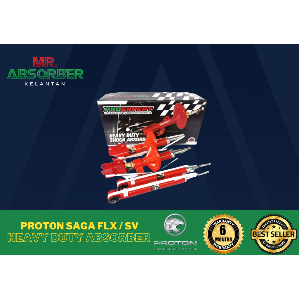 Proton Saga FLX/ VVT/ SV Absorber/ spring brand proexpert | Shopee Malaysia