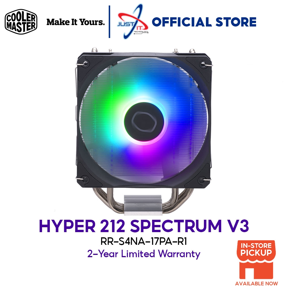 COOLER MASTER HYPER 212 SPECTRUM V3 ( RRS4NA17PAR1 ) Shopee Malaysia
