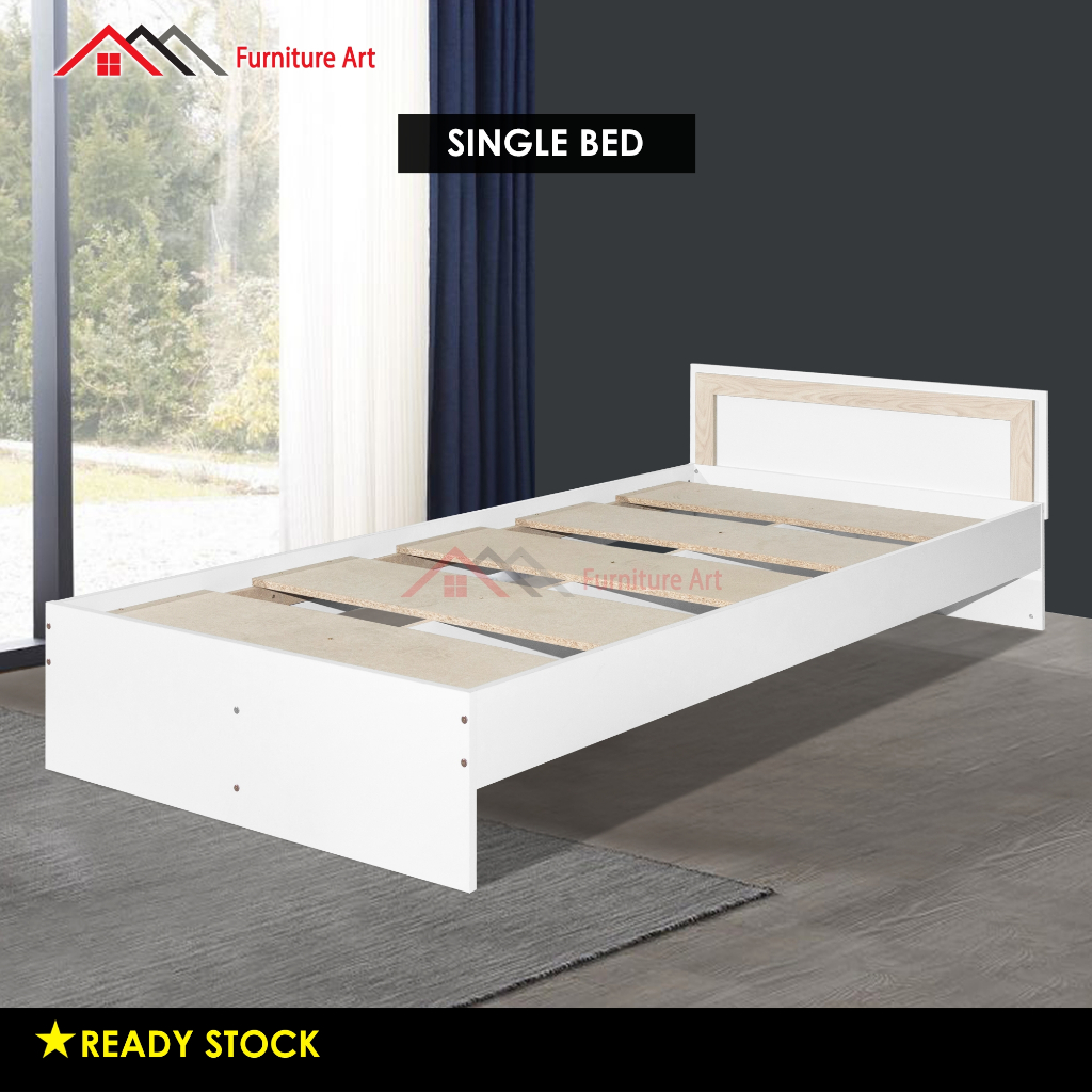 Furniture Art Single Bed Frame/Super Single Bed Frame/ Katil Single ...