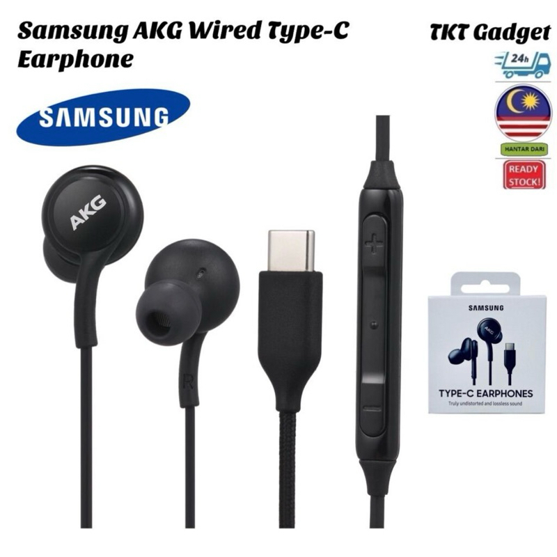 Samsung akg earphone type c hot sale