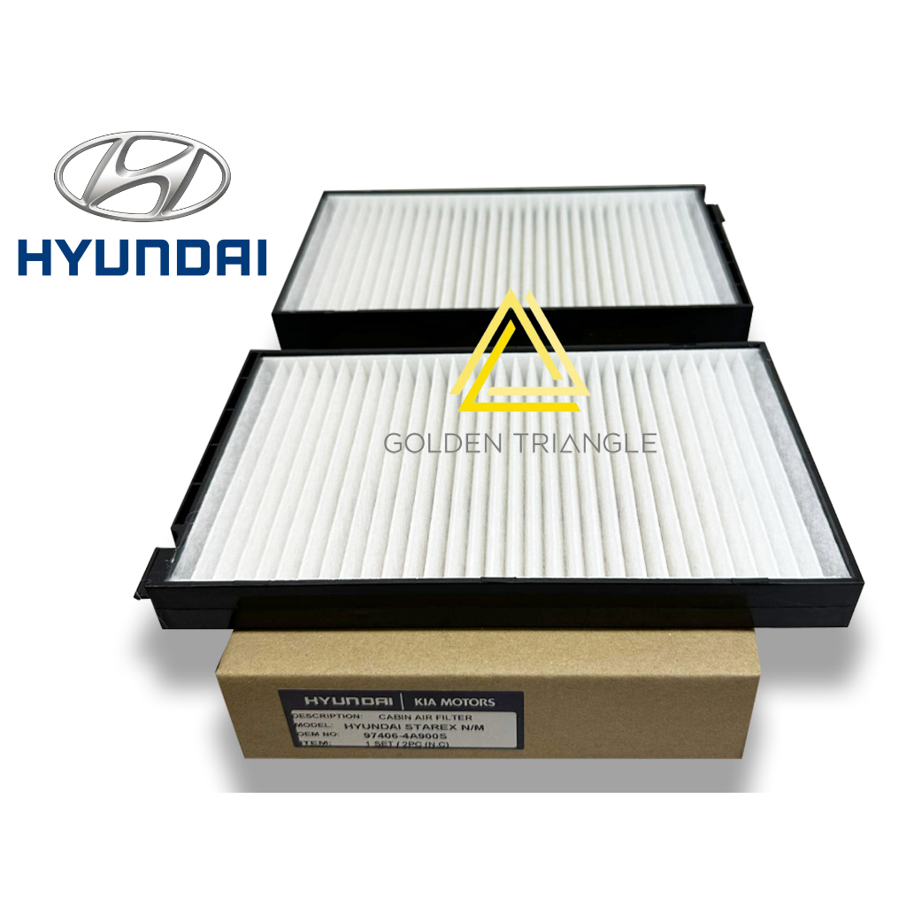 HYUNDAI GRAND STAREX AIR COND FILTER - 1 SET @ 2 PCS (97406-4A900S ...