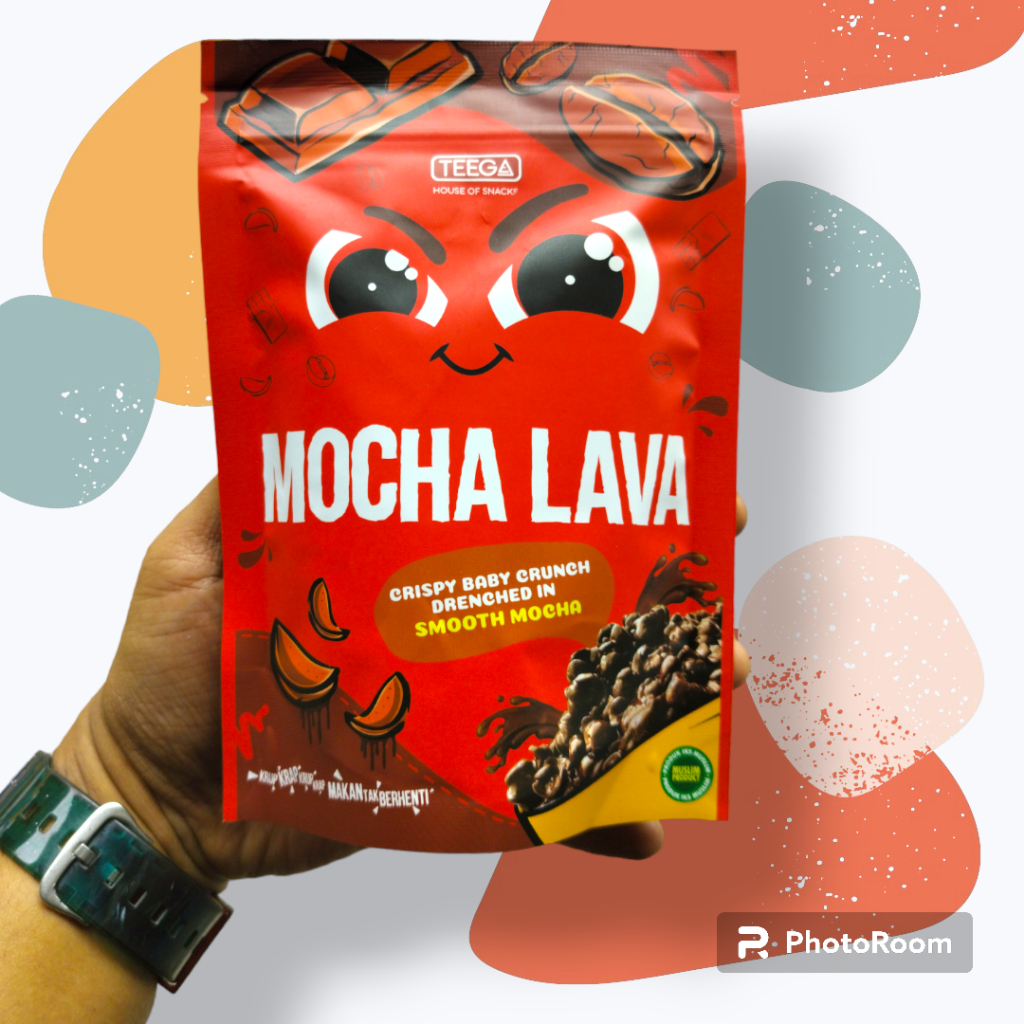 Teega Tiega Tiga Mocha Lava Crispy Baby Crunch Kudapan Makanan Kering ...
