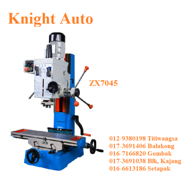 Drilling & Milling Machine ZX7045 / ZX7016 / ZX7032 / ZX-32HC / ZX-40PC ...