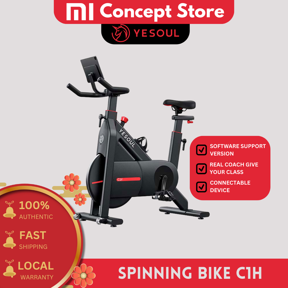 YESOUL C1H Smart Spin Bike (Flywheel weight 6kgs) Shopee Malaysia