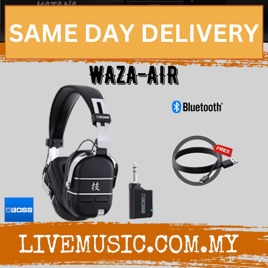Boss Waza-Air Wireless Guitar Headphone Amplifier (Waza Air 