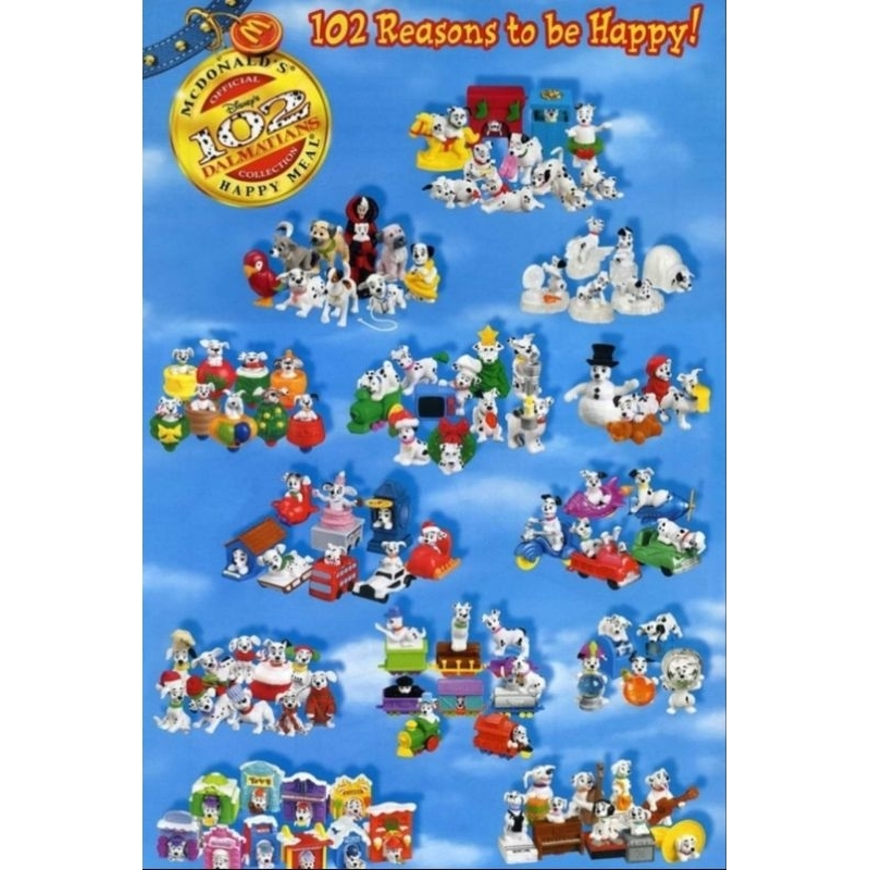 McDonald's Mcdonalds Mekdi Mcd Limited Edition Vintage Happy Meals