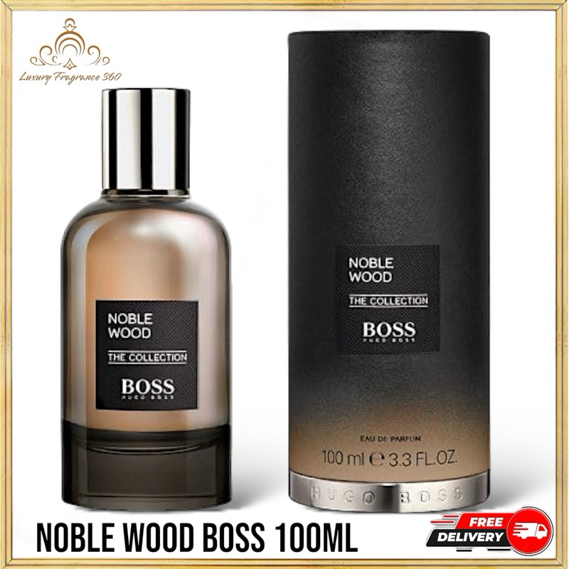 💯/💯 Orignal The Collection Noble Wood Hogo Boos 100ml For Men | Shopee ...