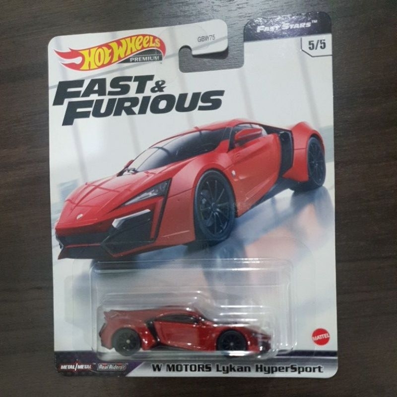 Hot Wheels Fast & Furious Lykan Hypersports | Shopee Malaysia