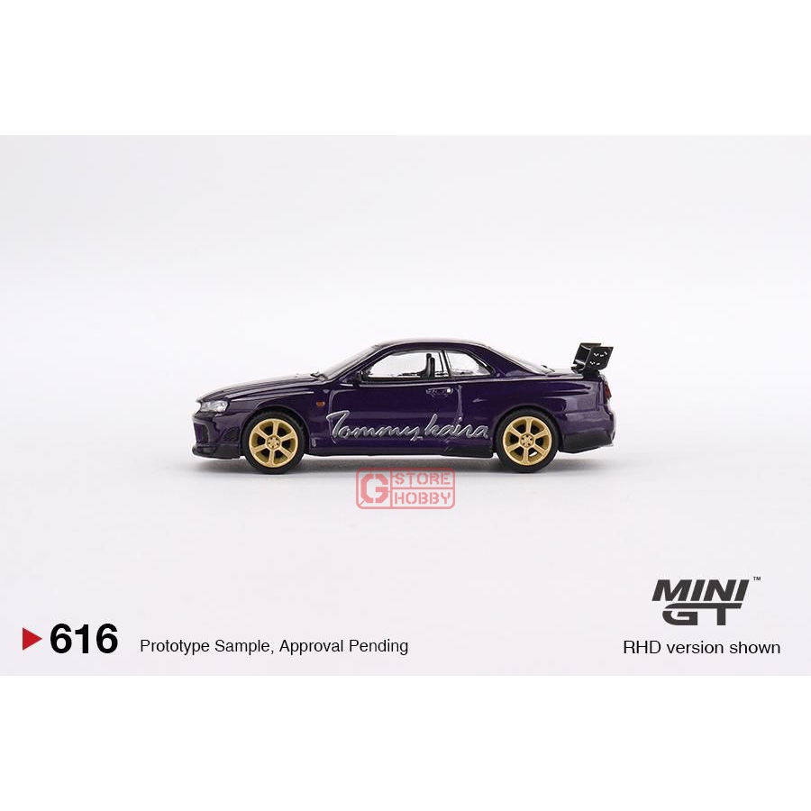 MINI GT 1/64 #616 NISSAN SKYLINE GT-R (R34) TOMMYKAIRA R-Z