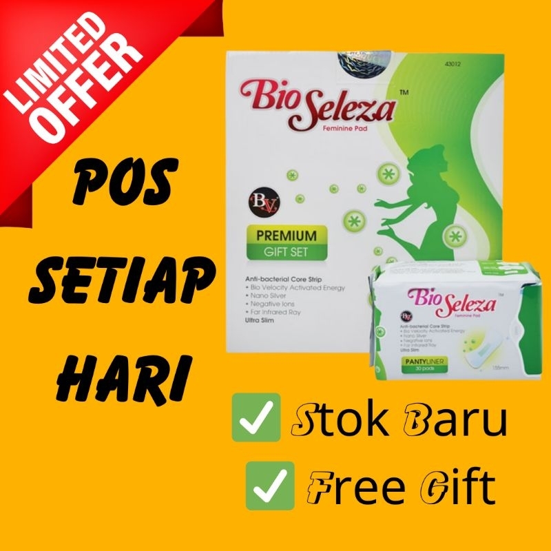 PANTYLINER BIO SELEZA HAI O ORIGINAL Shopee Malaysia