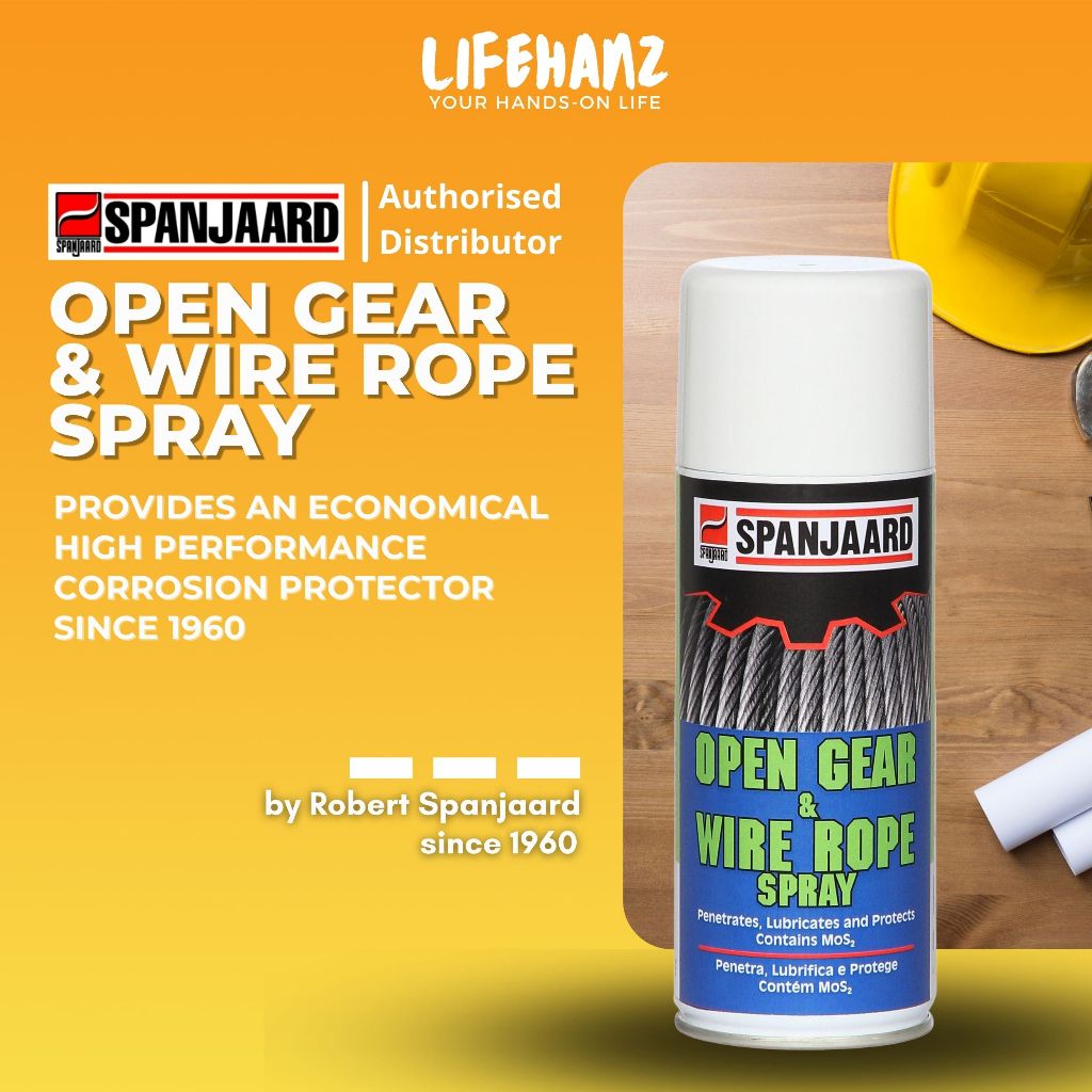 Spanjaard Wire Rope Spray (350ml): The Best Lubricant for Ultimate ...