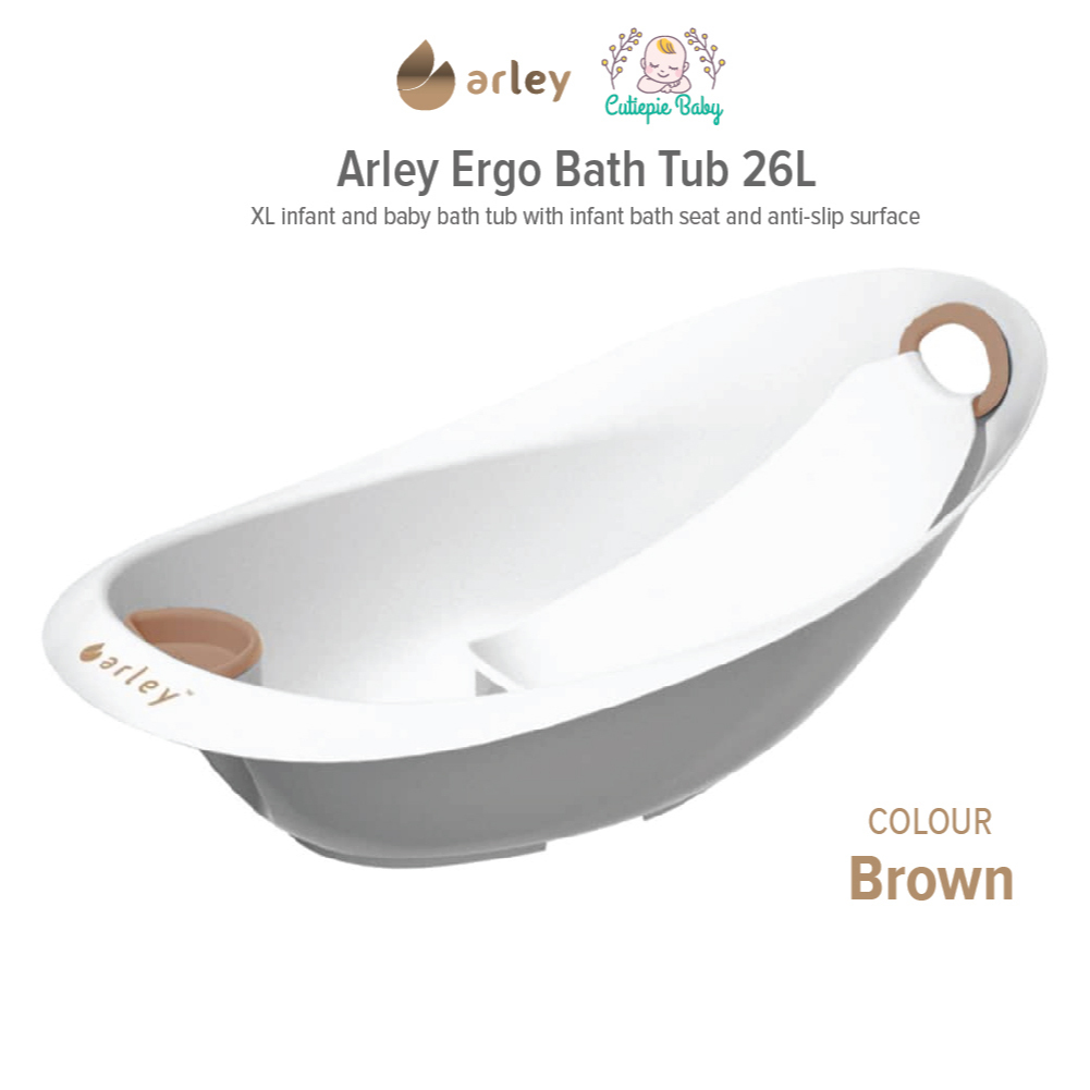 Arley Infant And Baby Ergo Bathtub With Seat (26L) Shopee Malaysia