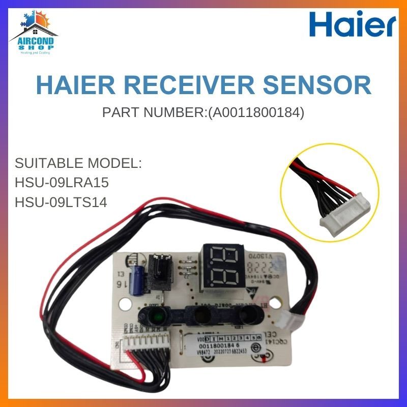 HAIER RECEIVER SENSOR ORIGINAL100% ( HSU-09LRA15,09LTS14) AIR ...