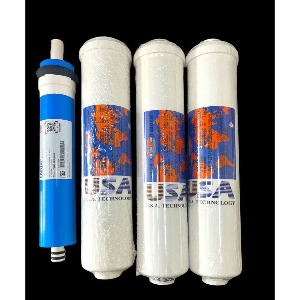Elken RO & Omnipure water filter replacement cartridge (in set