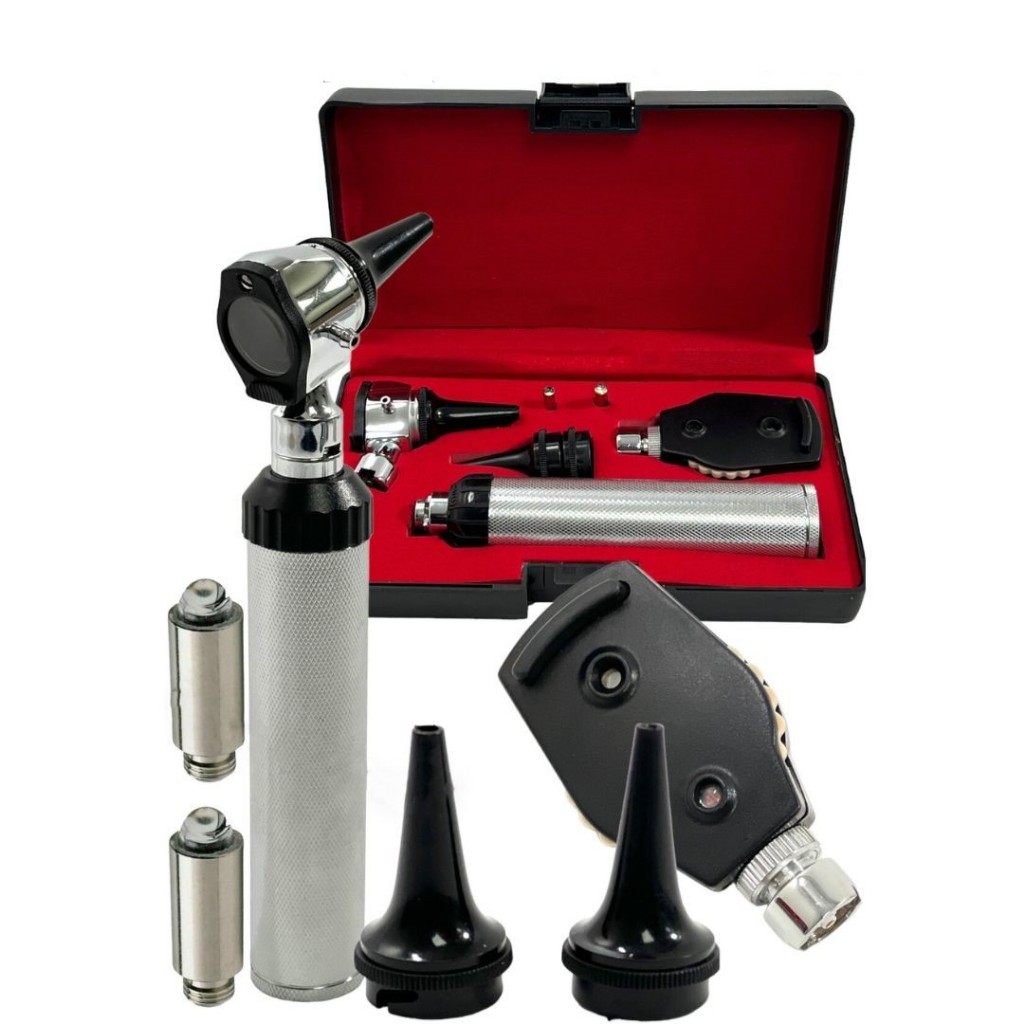 ENT Diagnostic Otoscope Ophthalmoscope Set for Medical Students