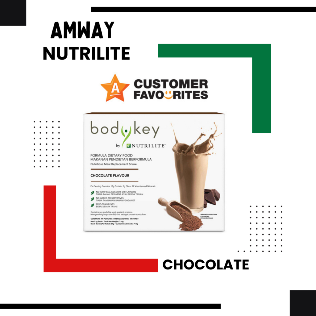 AMWAY !! NUTRILITE BodyKey By Nutrilite Meal Replacement Shake