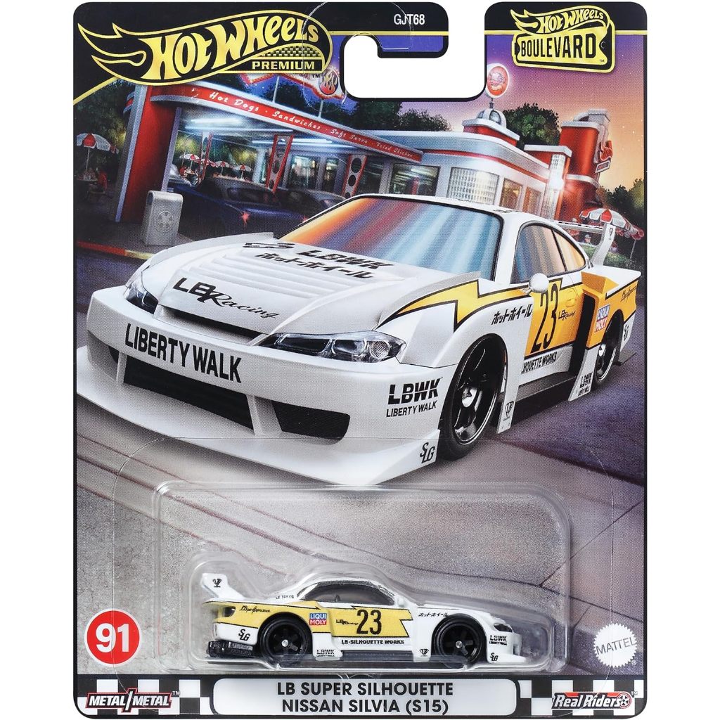 Hot Wheels Boulevard LBWK Nissan Silvia S15 Skyline RS R30 Porsche 718 ...