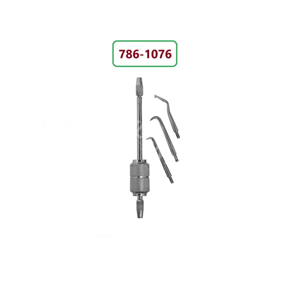 MEDSPO Manual Crown Removal Lever – Dental Prostheses Bridge Extraction Tool (3pcs)