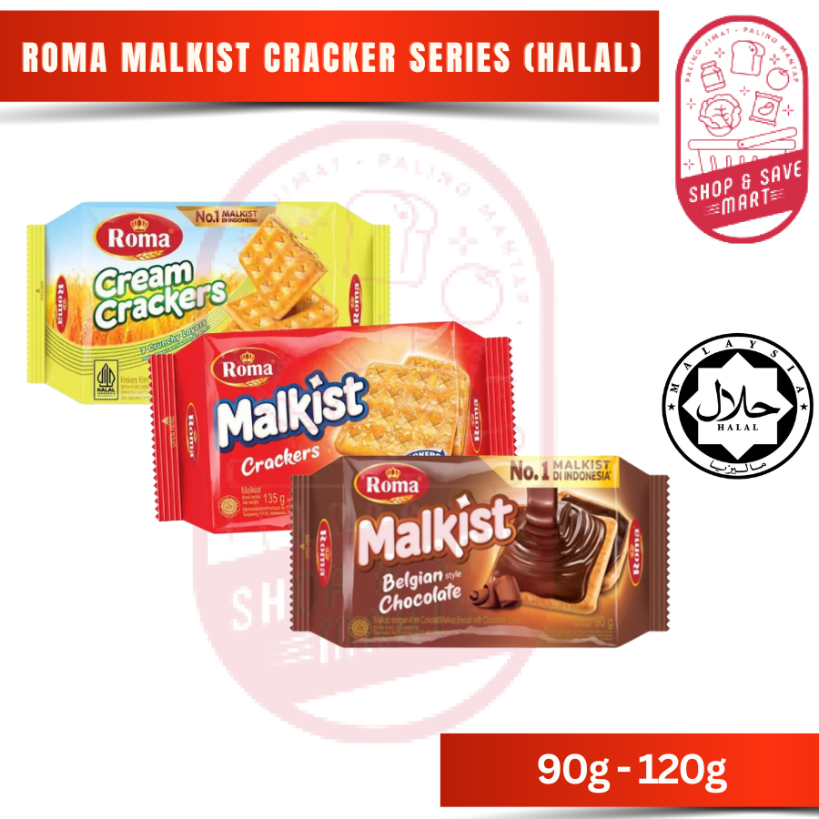 Roma Malkist Biscuit Cracker Series 