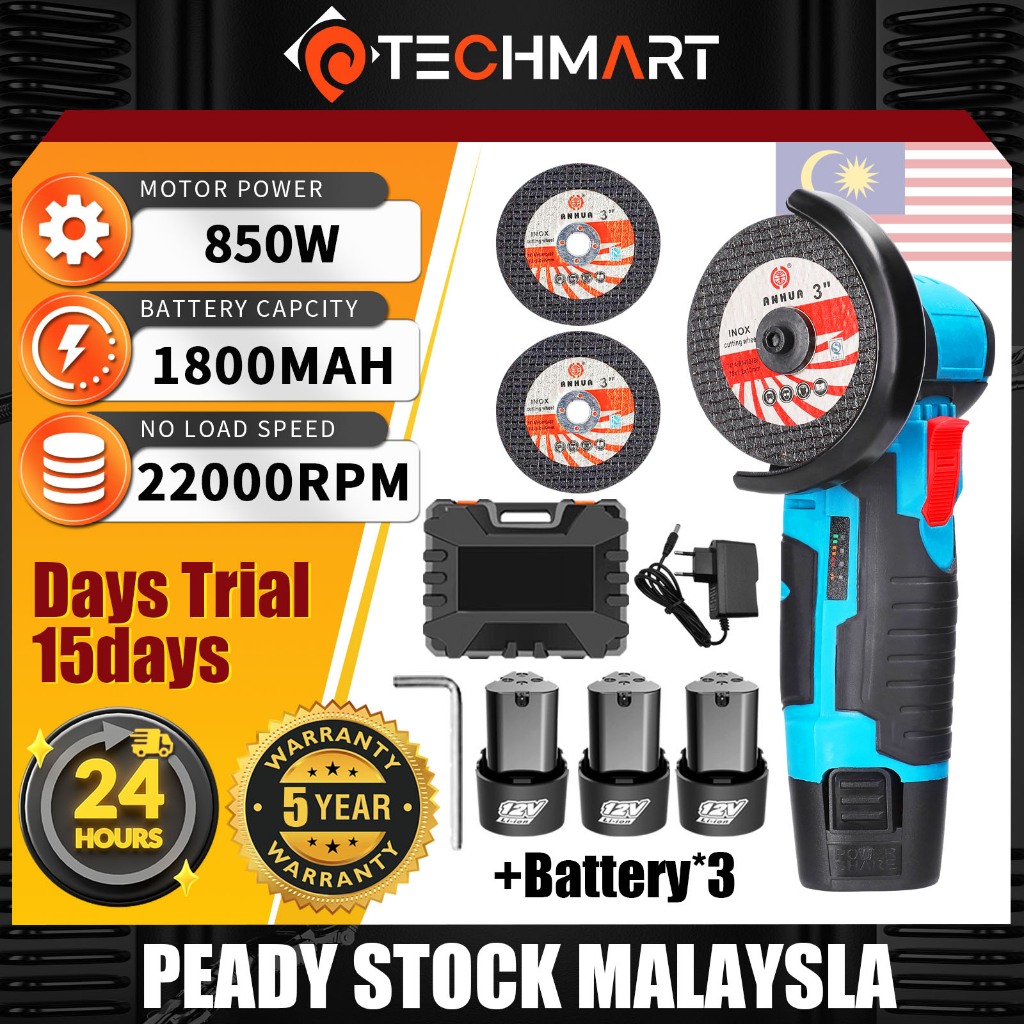 🔥5 Years Warranty🔥850w22000rpmMultifunctional electric grinder handheld ...