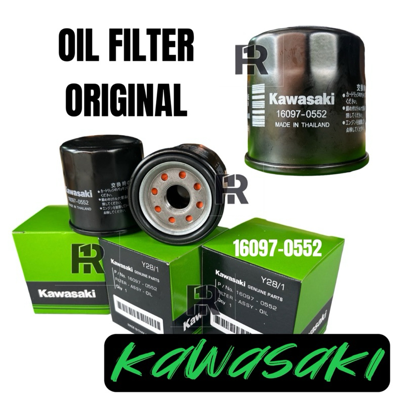 KAWASAKI ER6 ER6F ER6N Z250 NINJA250 Z800 Z750 Z900 Z1000 ZX6 ZX10 VERSYS Z650 Oil Filter Tapis