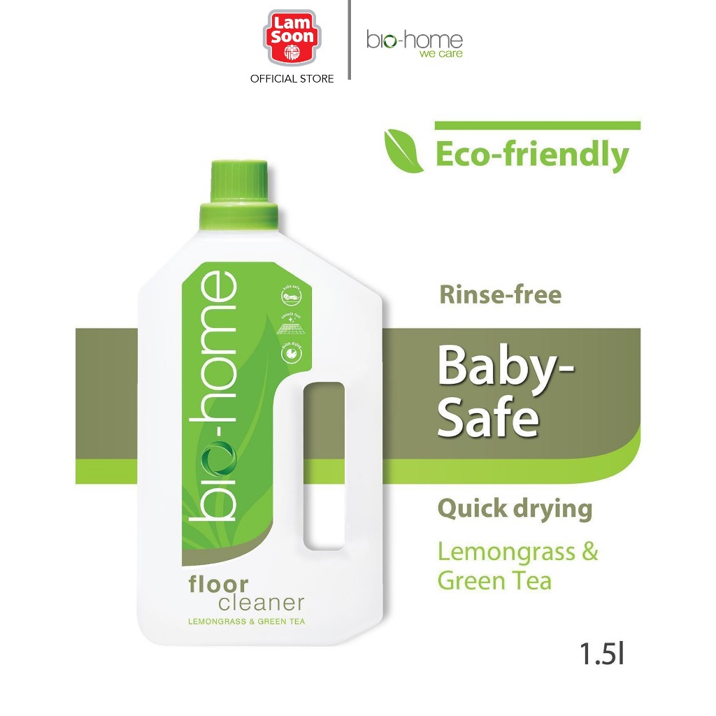 BioHome Baby Safe Floor Cleaner Lemongrass & Green Tea (1500ml