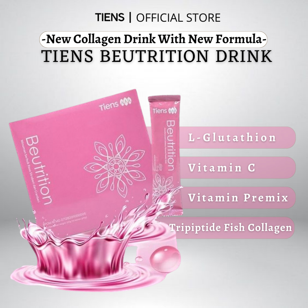 COLLAGEN DRINK TIENS BEUTRITION DRINK - HEALTHY SKIN COLLAGEN - VITAMIN
