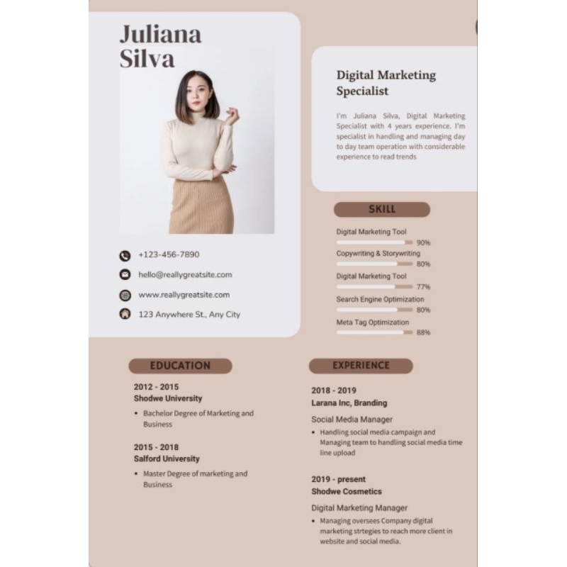 Resume Services [ Soft Copy only/Life Time] | Shopee Malaysia