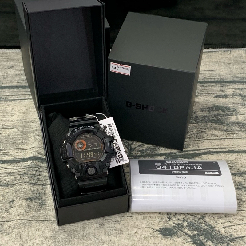 USED 美品 G-SHOCK GW-9400BJ-1JF レンジマン 反転液晶 G-SHOCK（G