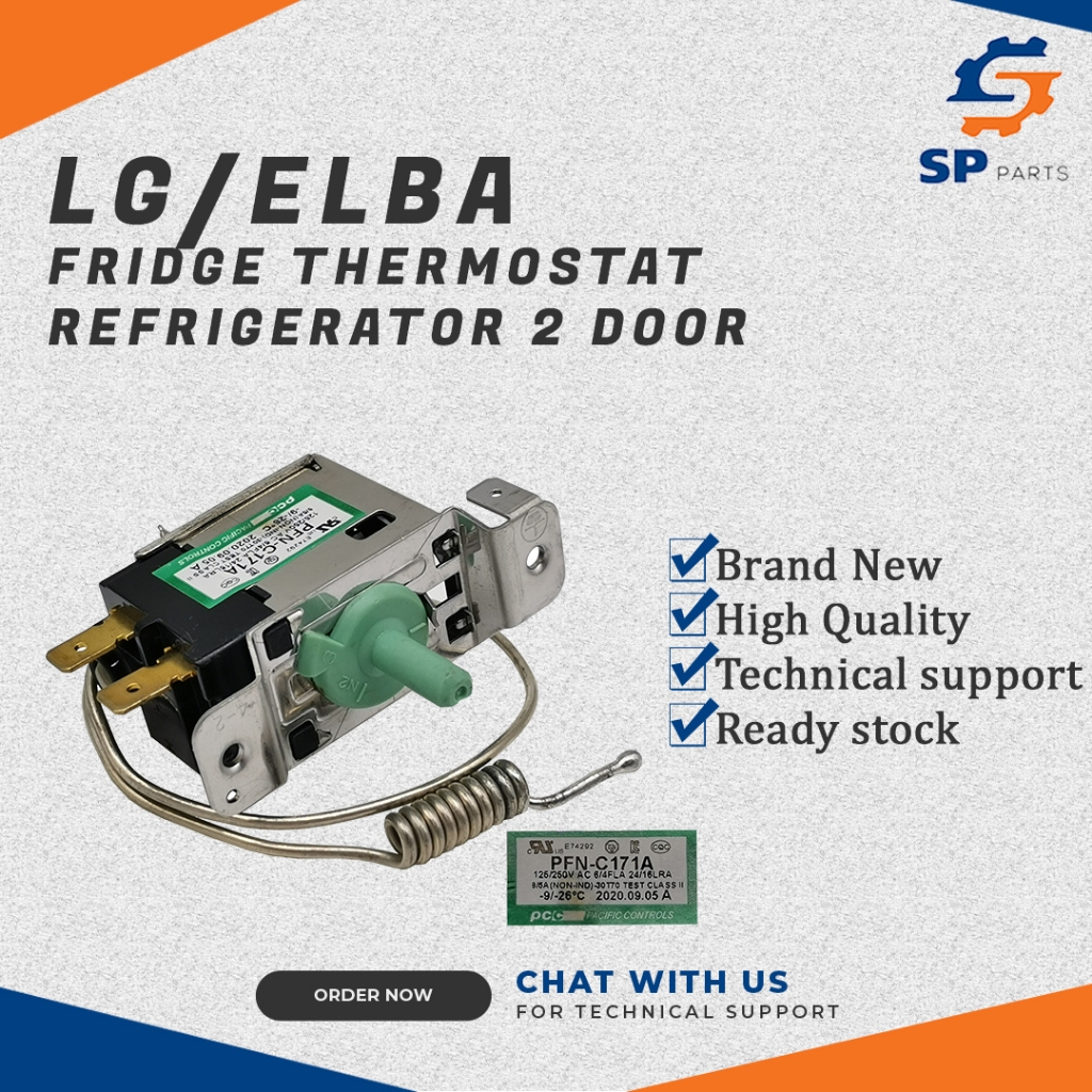 LG/ELBA 2 DOOR REFRIGERATOR FRIDGE THERMOSTAT PFN-C171 NON FROST ...