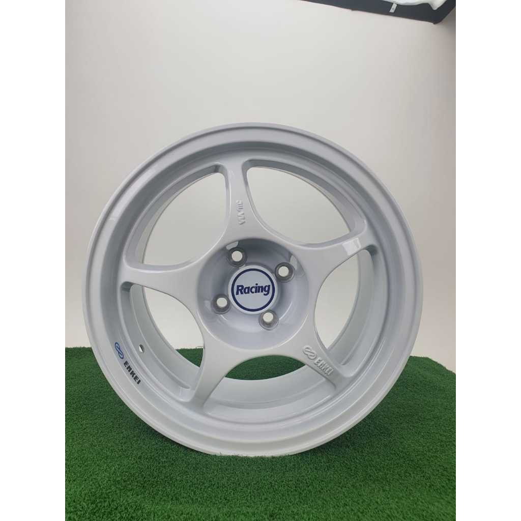 SPORT RIMS 15inch 15x8jj 4x100 ET:20 WHITE COLOR | Shopee Malaysia