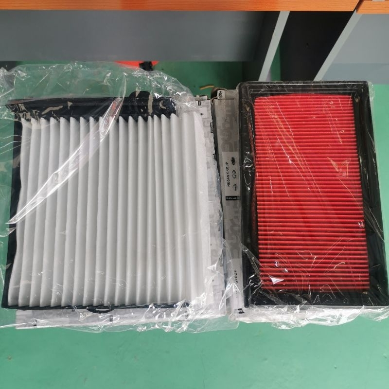 AIR & CABIN FILTER ALMERA NISSAN GRAND LIVINA LATIO SYLPHY (THAILAND ...