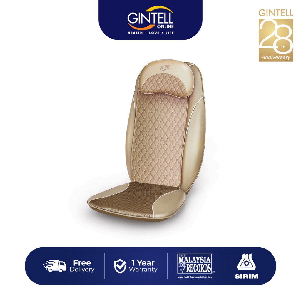 GINTELL G Mobile EZ Portable Massage Cushion Upgraded Version Shopee Malaysia