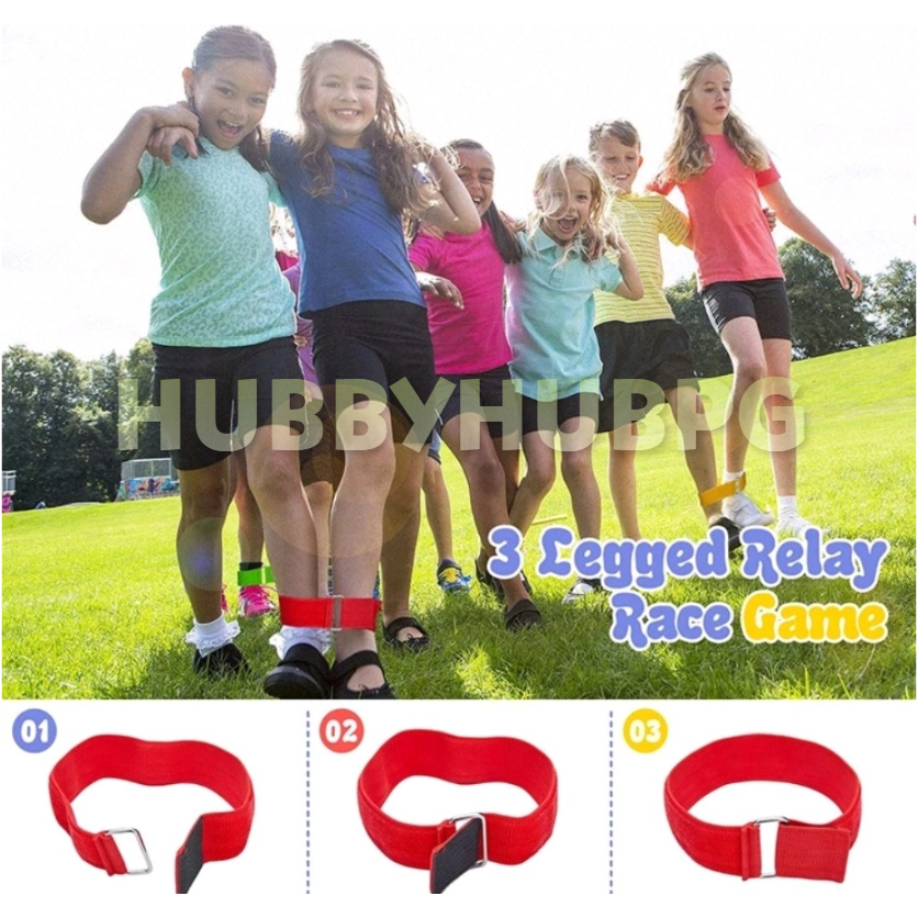 Three Legged Race Game 两人三足 | Shopee Malaysia