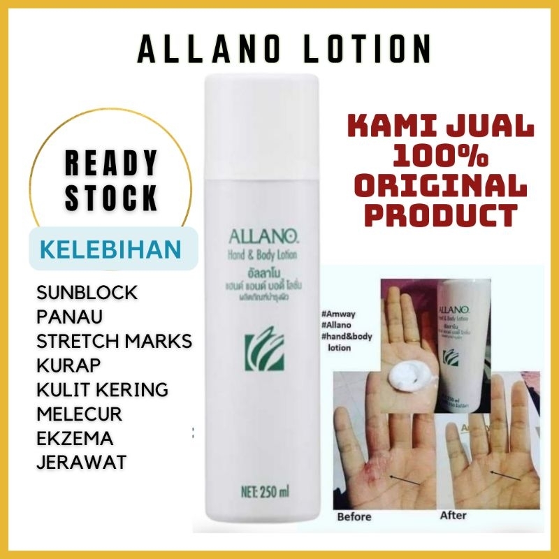 💠Ready Stock 💠Allano Original Hand & Body Lotion READY STOCK Shopee