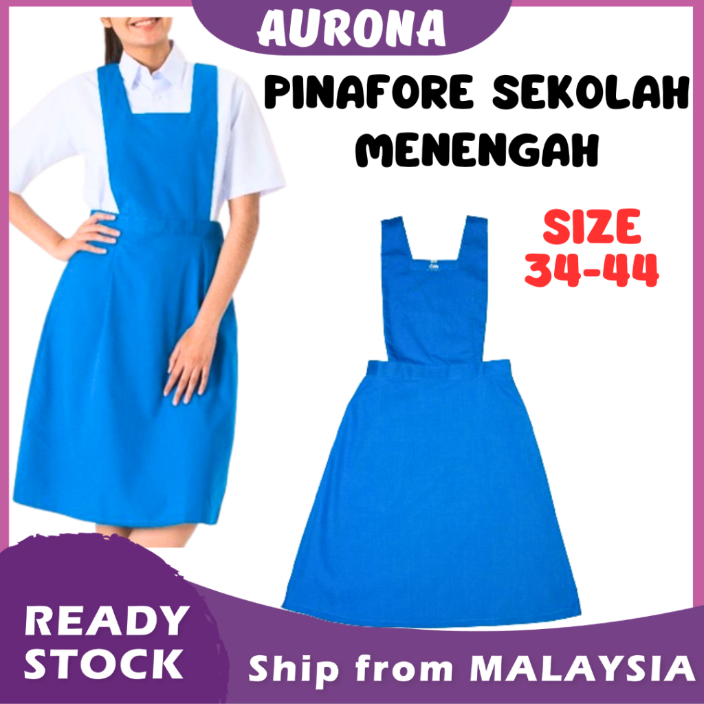 PINAFORE SEKOLAH MENENGAH - BRAND NEWCHEETAH / VENTINO (BACK TO SCHOOL ...