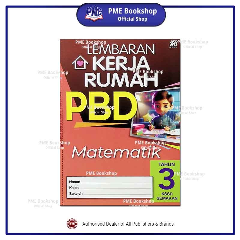 [PME Bookshop] (2024 Buku Sekolah) Sasbadi: Lembaran Kerja Rumah PBD ...