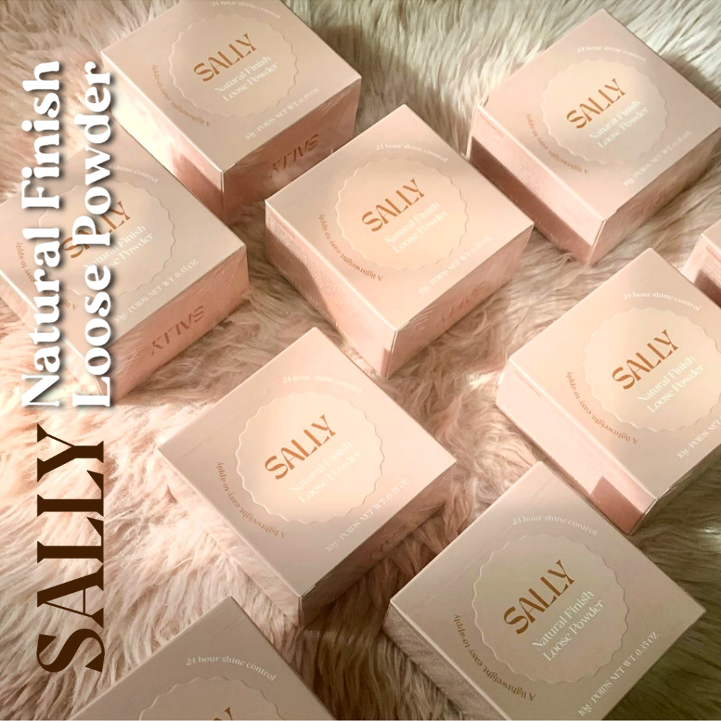 Sally Loose Powder /SallyWhoo Natural Finish Translucent Oily Shine ...