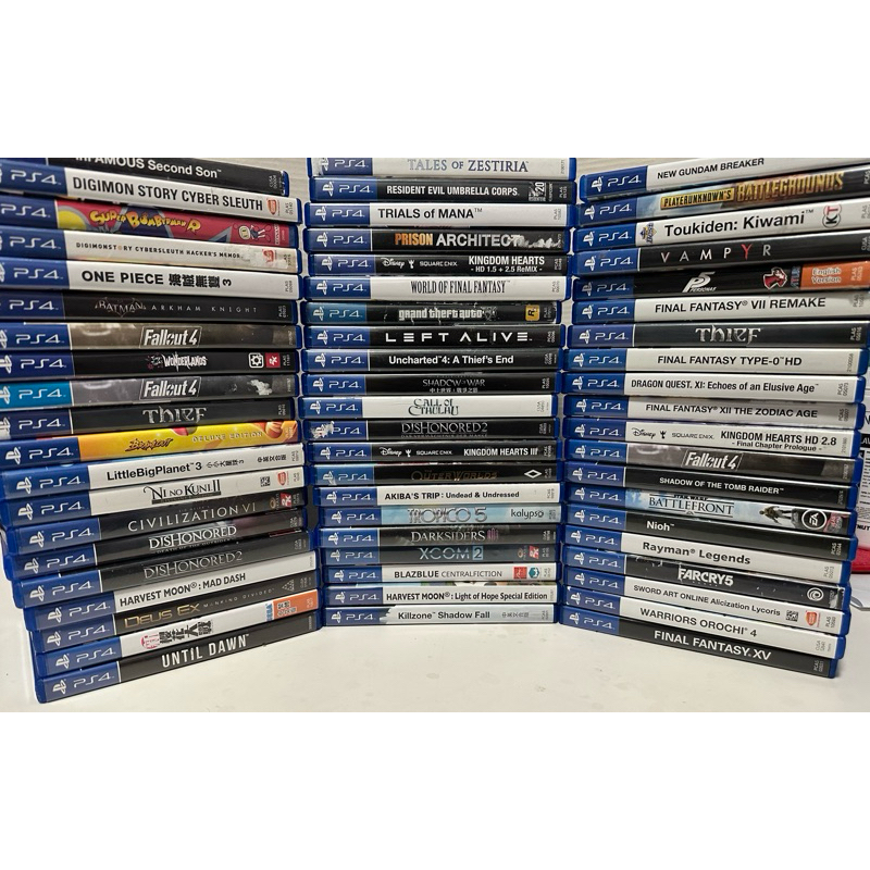 Updated 09/03/2024 Part 1 Hot PS4 Games Multiple Titles Used