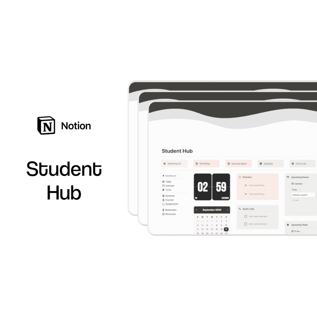 Notion Template | Student Hub Notion Template | Shopee Malaysia