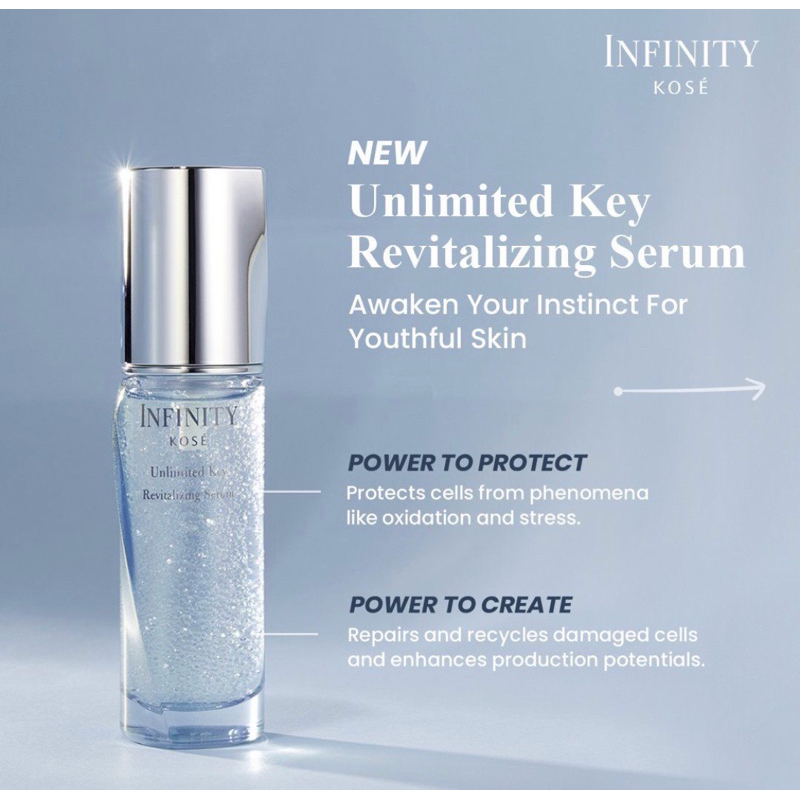 Kose Japan Infinity Unlimited Key Revitalizing Serum Essence