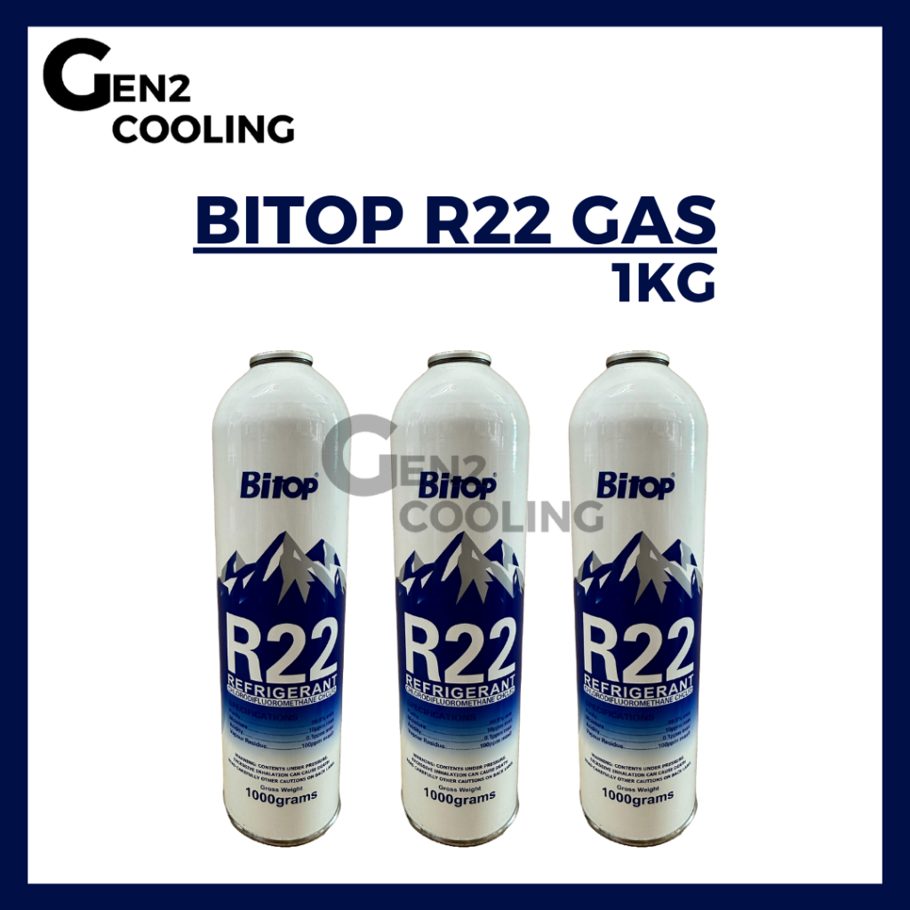 BITOP R22 REFRIGERANT GAS 1KG (SABAH & LABUAN ONLY) | Shopee Malaysia