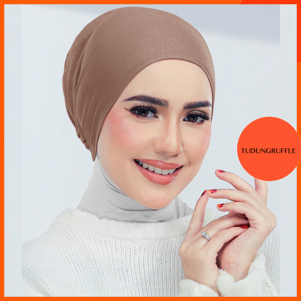 INNER (inner with & without earlobes) by Tudung Ruffle | Shopee Malaysia