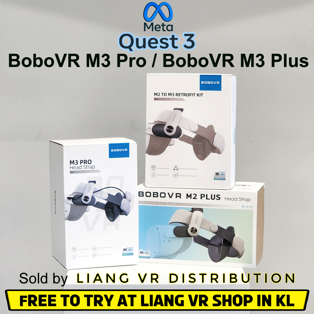 BOBOVR M3 Pro Head Strap + Battery pack for Oculus Quest 3