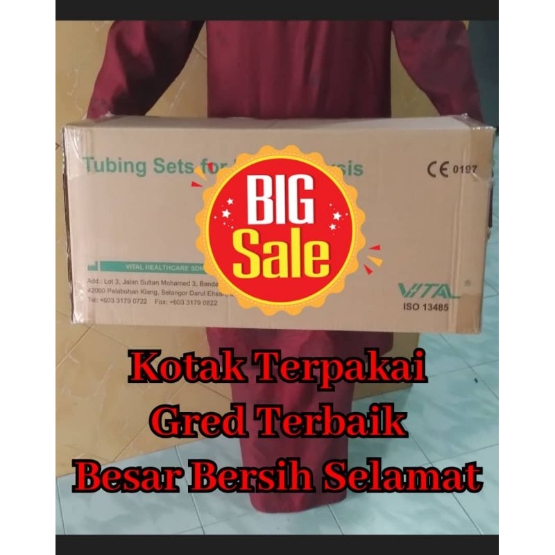 💥5 keping Kotak Terpakai Saiz Besar GreD Terbaik💥 | Shopee Malaysia